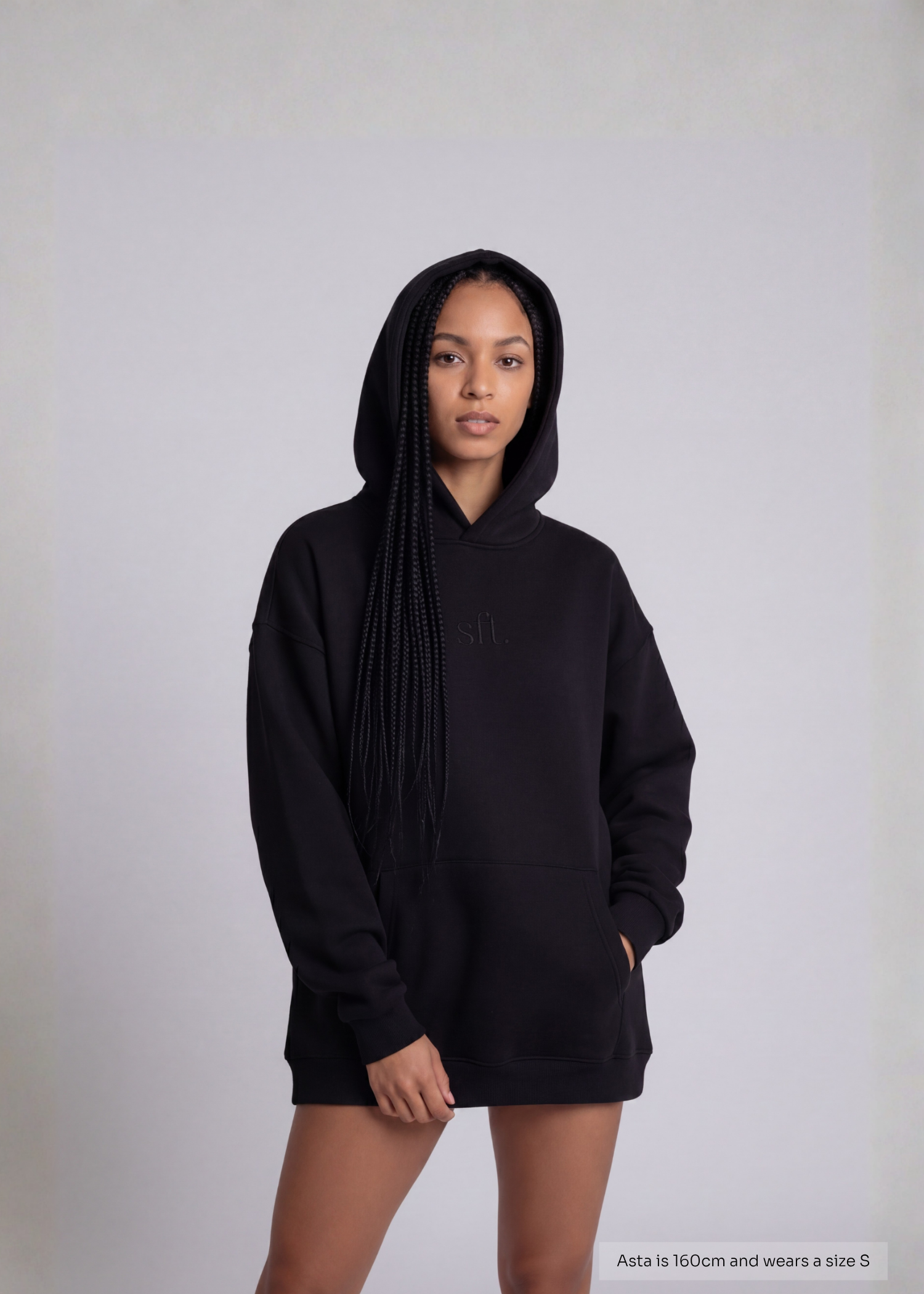 sft. Cloud Hoodie - Black