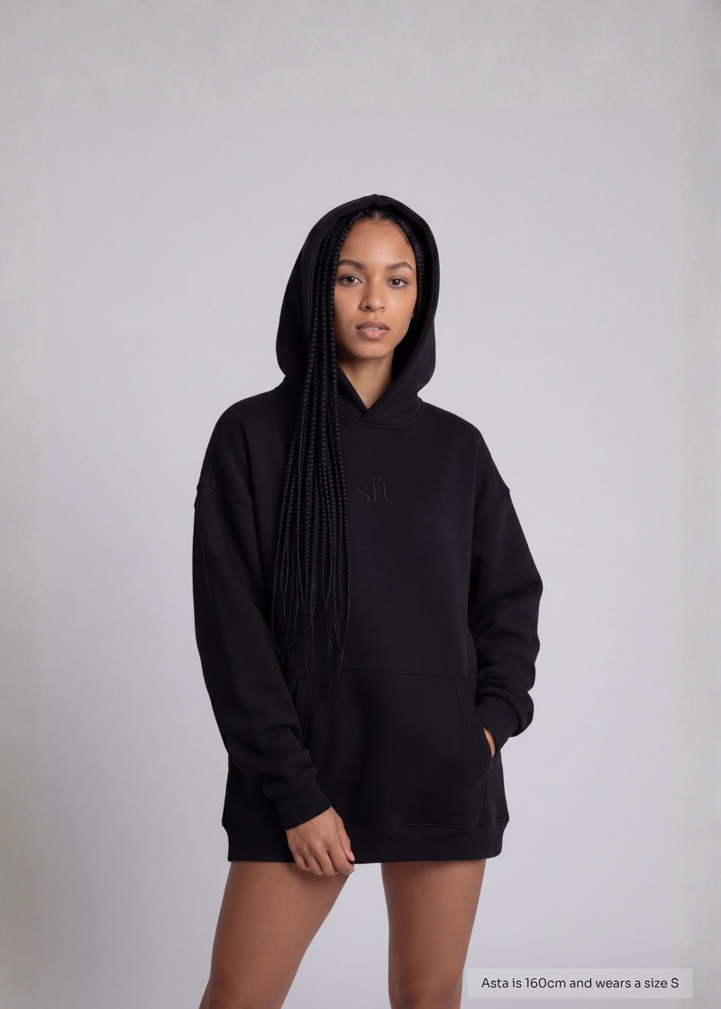 sft. Cloud Hoodie - Black