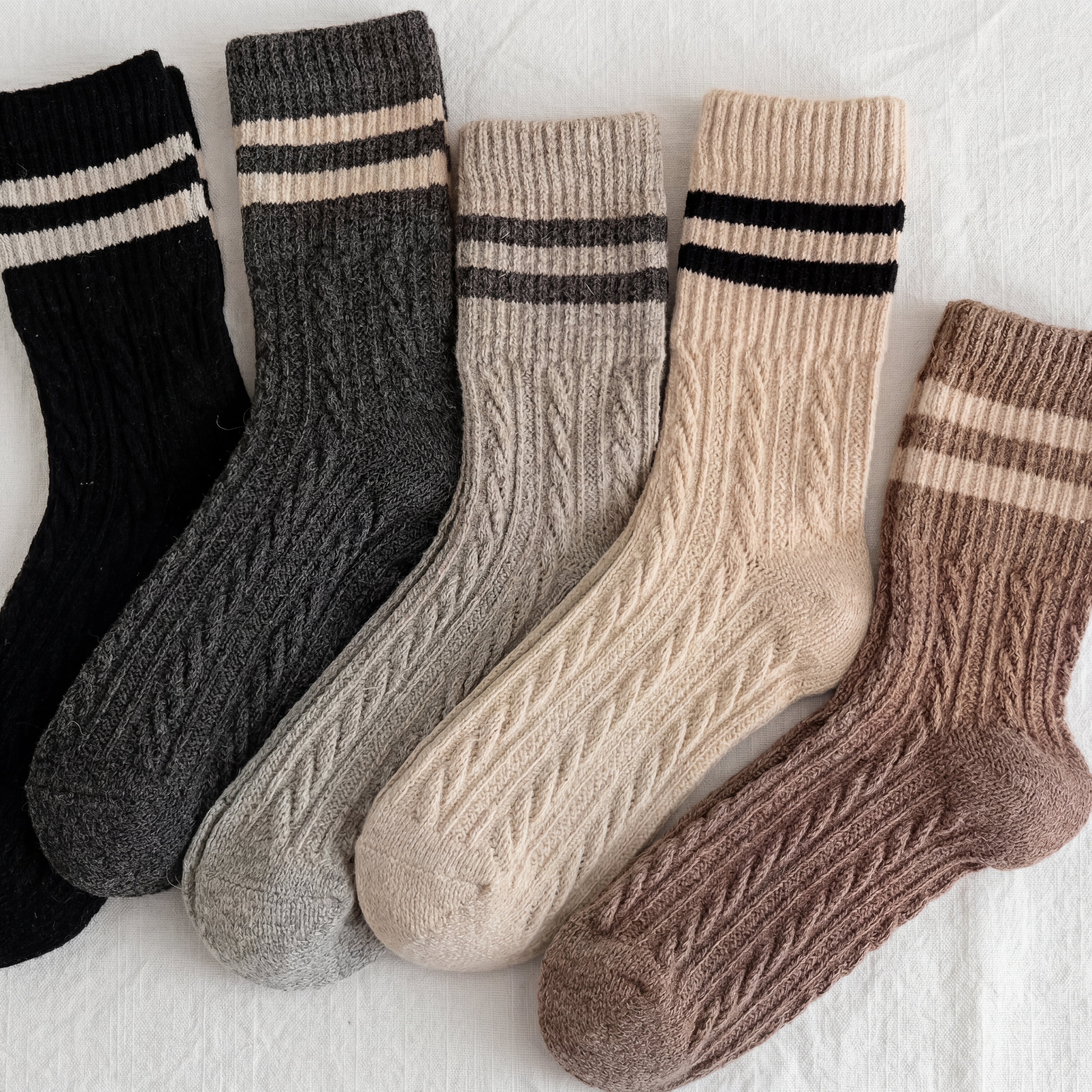 sft. Knit Stripe Socks