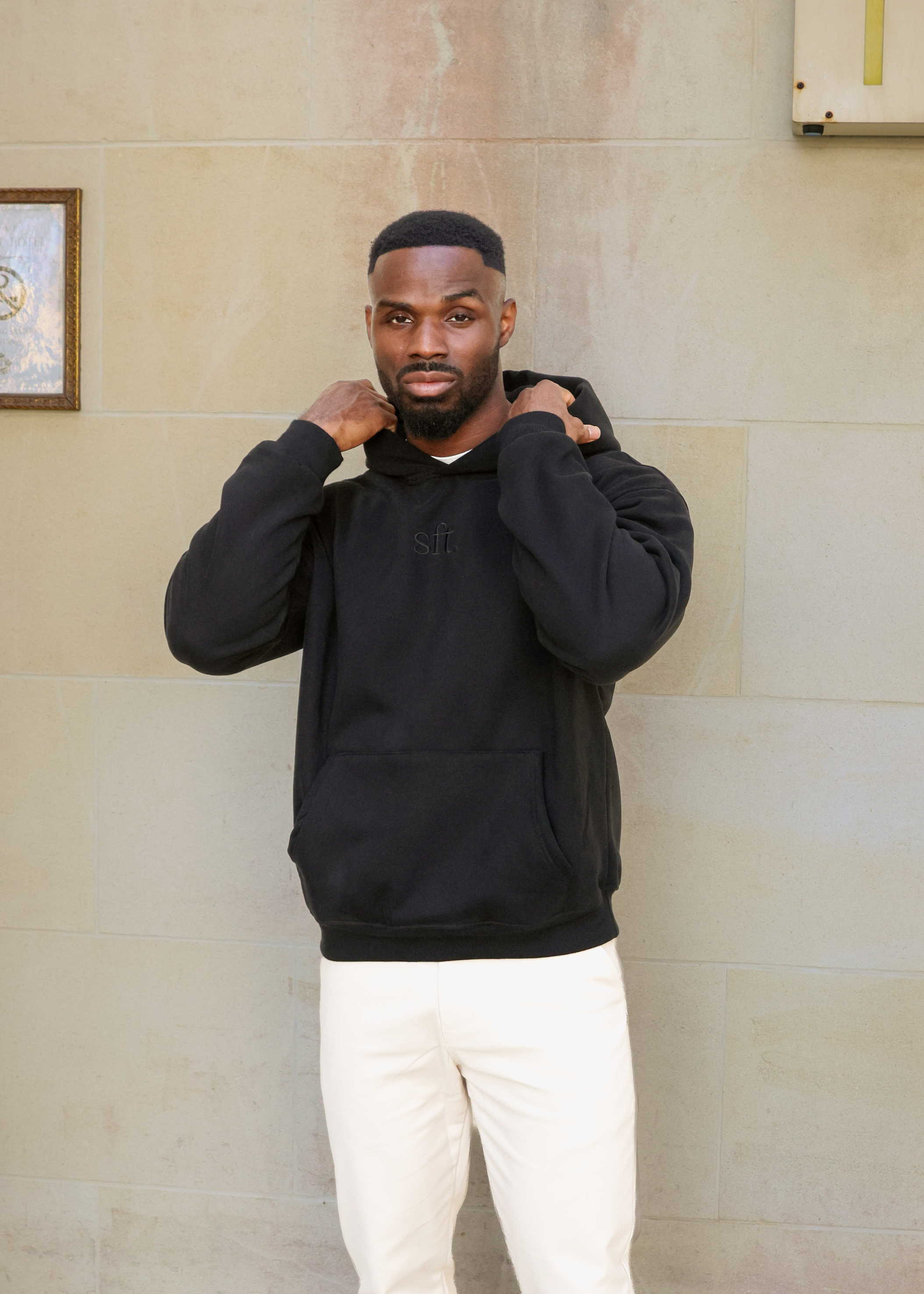 sft. Cloud Hoodie - Black